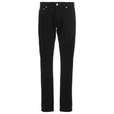 Alexander McQueen Black Cotton Skinny Jeans