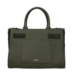 Versace Green Leather Handbag