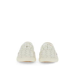 Bottega Veneta White Calfskin Sneakers