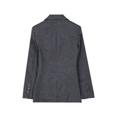 Brunello Cucinelli Gray Wool Blazer