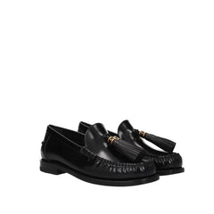 Dior Black Calfskin Slip-On Loafers