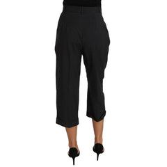 Dolce & Gabbana Black Cotton Pants