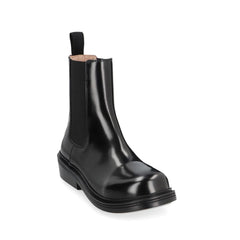 Bottega Veneta Black Calfskin Chelsea Boots