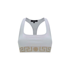 Versace White Cotton Top