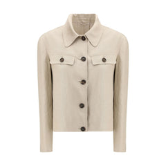 Brunello Cucinelli Beige Linen Clothing