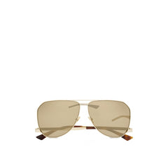 Saint Laurent Gold Metal Sunglasses