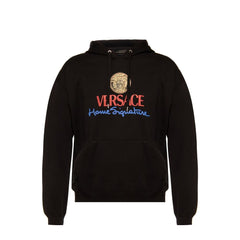 Versace Black Cotton Sweatshirt