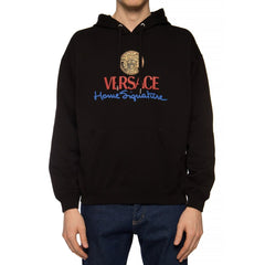 Versace Black Cotton Sweatshirt