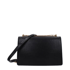 Versace Black Leather Crossbody Bag