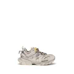 Balenciaga Gray Polyester Athletic Sneakers
