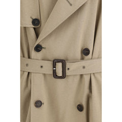 Balenciaga Beige Cotton Trench Coat