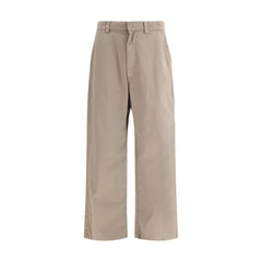 Balenciaga Beige Cotton Casual Pants