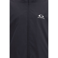 Balenciaga Black Polyester Shell Jacket
