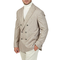 Brunello Cucinelli Beige Cashmere Blazer