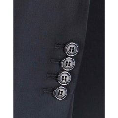 Saint Laurent Black Acetate Coat