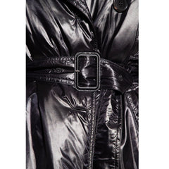 Saint Laurent Black Polyamide Coat