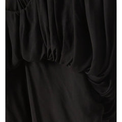 Saint Laurent Black Viscose Cocktail Dress