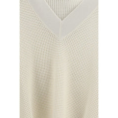 Brunello Cucinelli Beige Cashmere Sweater