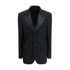 Balenciaga Black Wool Coat