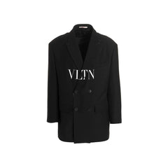 Valentino Black Silk Blazer