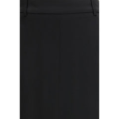 Tom Ford Black Acetate Long Skirt