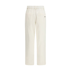 Brunello Cucinelli Beige Cotton Casual Pants