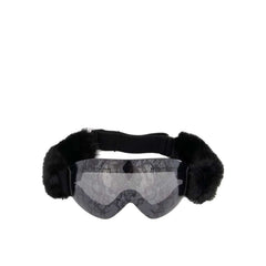 Dolce & Gabbana Black Fur Sunglasses