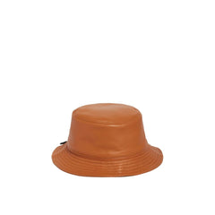 Loewe Brown Calfskin Bucket Hat