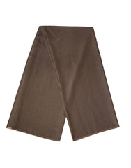 Dolce & Gabbana Brown Polyester Neck Warmer Shawl 185cm x 165cm  Men Scarf