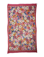 Dolce & Gabbana Multicolor Floral Print Shawl Stole 200cm x 120cm  Scarf