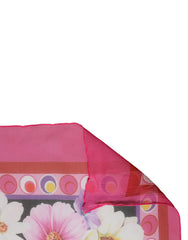 Dolce & Gabbana Multicolor Floral Print Shawl Stole 200cm x 120cm  Scarf