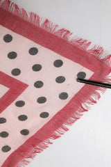 Dolce & Gabbana Multicolor Floral Print Square Stole 133cm x 133cm Scarf