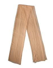 Dolce & Gabbana Beige Silk Neck Wrap Shawl Stole 272cm x 120cm Scarf