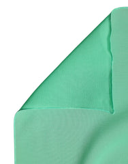 Dolce & Gabbana Green Silk Neck Wrap Shawl Stole 200cm x 64cm  Scarf