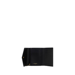 Saint Laurent Black Calf Leather Bos Taurus Wallet