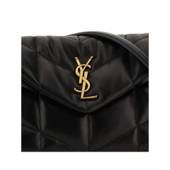 Saint Laurent Black Lamb Leather Shoulder Bag
