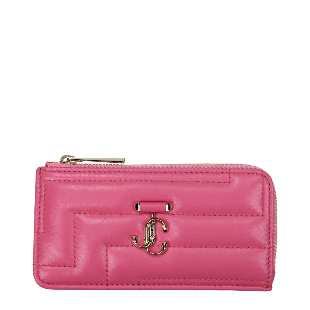 Jimmy Choo Pink Leather Wallet