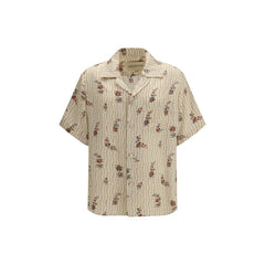 Valentino Multicolor Silk Pattern Shirt