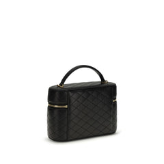 Saint Laurent Black Calf Leather Bos Taurus Shoulder Bag