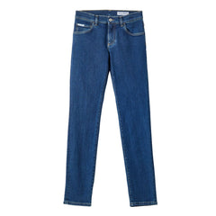 Dolce & Gabbana Blue Cotton Skinny Jeans