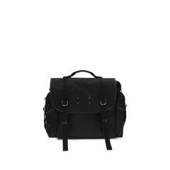 Maison Margiela Black Calf Leather Bos Taurus Shoulder Bag