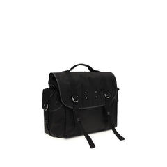 Maison Margiela Black Calf Leather Bos Taurus Shoulder Bag