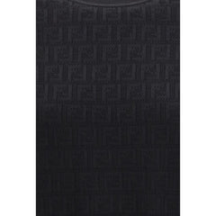 Fendi Black Viscose T-Shirt