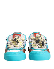 Dolce & Gabbana Multicolor Portofino Space Men Sneakers Shoes