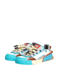 Dolce & Gabbana Multicolor Portofino Space Men Sneakers Shoes