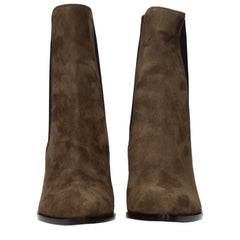 Jimmy Choo Brown Leather Ankle Boots