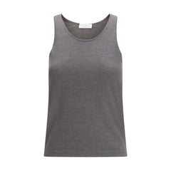 Brunello Cucinelli Gray Cashmere Tank Tops