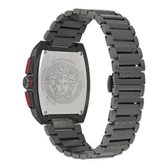 Versace Black Stainless Steel Dress Watch