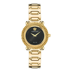 Versace Gold Stainless Steel Dress Watch
