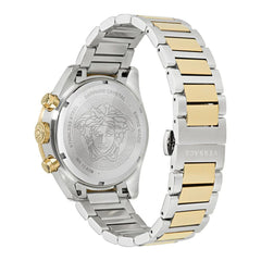 Versace Gray Stainless Steel Dress Watch